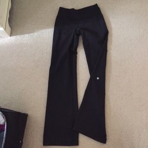 Lululemon black groove pants
